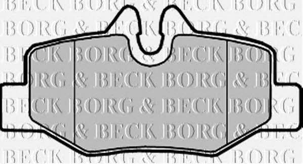 Borg & beck BBP1958 Гальмівні колодки, комплект BBP1958: Купити в Україні - Добра ціна на EXIST.UA!