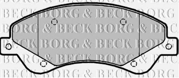 Borg & beck BBP1965 Гальмівні колодки, комплект BBP1965: Купити в Україні - Добра ціна на EXIST.UA!