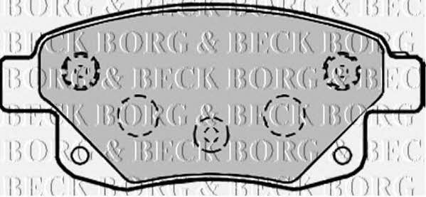 Borg & beck BBP1966 Гальмівні колодки, комплект BBP1966: Купити в Україні - Добра ціна на EXIST.UA!