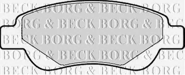 Borg & beck BBP1967 Гальмівні колодки, комплект BBP1967: Купити в Україні - Добра ціна на EXIST.UA!
