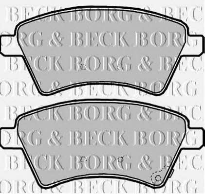Borg & beck BBP1968 Гальмівні колодки, комплект BBP1968: Купити в Україні - Добра ціна на EXIST.UA!