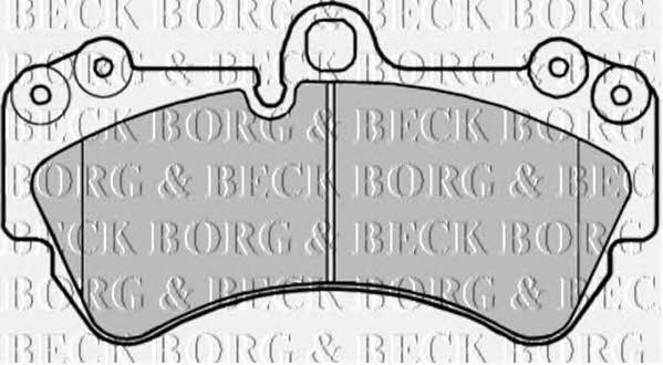 Borg & beck BBP1973 Гальмівні колодки, комплект BBP1973: Купити в Україні - Добра ціна на EXIST.UA!