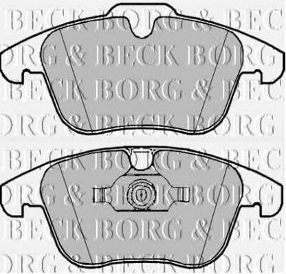 Borg & beck BBP1981 Гальмівні колодки, комплект BBP1981: Купити в Україні - Добра ціна на EXIST.UA!