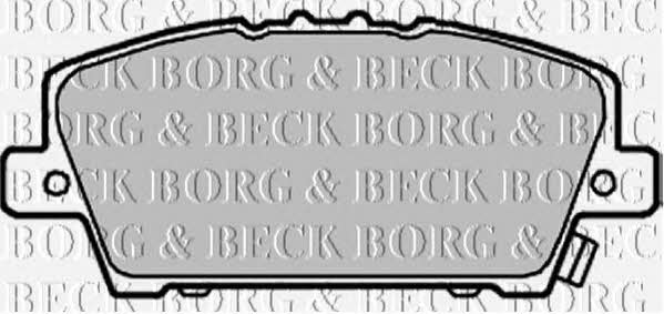 Borg & beck BBP1986 Гальмівні колодки, комплект BBP1986: Купити в Україні - Добра ціна на EXIST.UA!