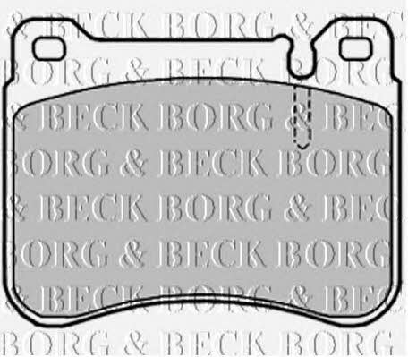 Borg & beck BBP1998 Гальмівні колодки, комплект BBP1998: Приваблива ціна - Купити в Україні на EXIST.UA!