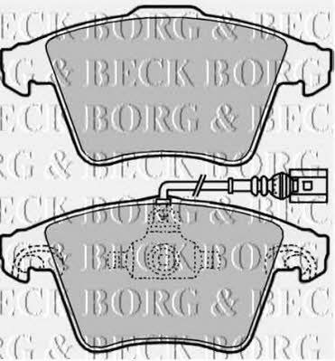 Borg & beck BBP2005 Гальмівні колодки, комплект BBP2005: Купити в Україні - Добра ціна на EXIST.UA!