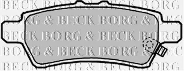 Borg & beck BBP2006 Гальмівні колодки, комплект BBP2006: Купити в Україні - Добра ціна на EXIST.UA!