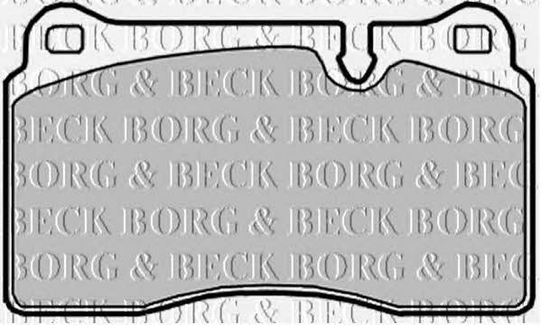 Borg & beck BBP2017 Гальмівні колодки, комплект BBP2017: Купити в Україні - Добра ціна на EXIST.UA!