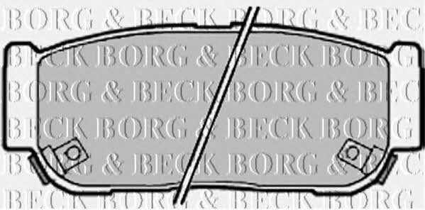 Borg & beck BBP2018 Гальмівні колодки, комплект BBP2018: Купити в Україні - Добра ціна на EXIST.UA!