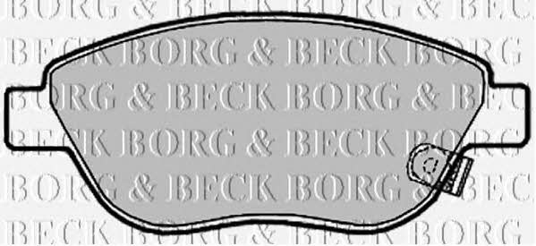 Borg & beck BBP2028 Гальмівні колодки, комплект BBP2028: Приваблива ціна - Купити в Україні на EXIST.UA!