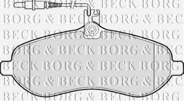 Borg & beck BBP2030 Гальмівні колодки, комплект BBP2030: Купити в Україні - Добра ціна на EXIST.UA!