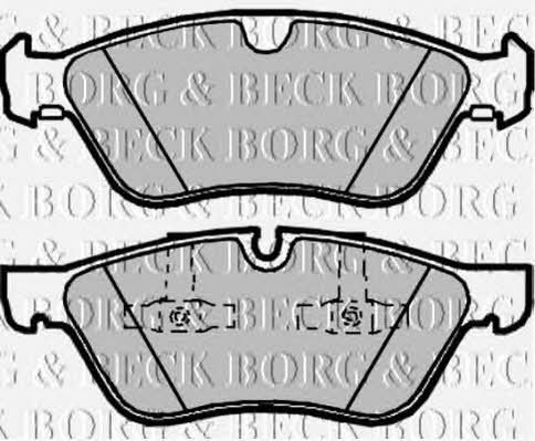 Borg & beck BBP2033 Гальмівні колодки, комплект BBP2033: Купити в Україні - Добра ціна на EXIST.UA!
