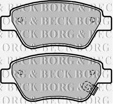 Borg & beck BBP2042 Гальмівні колодки, комплект BBP2042: Купити в Україні - Добра ціна на EXIST.UA!