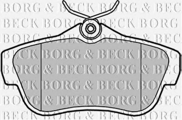 Borg & beck BBP2043 Гальмівні колодки, комплект BBP2043: Приваблива ціна - Купити в Україні на EXIST.UA!