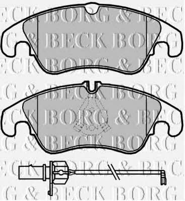 Borg & beck BBP2045 Гальмівні колодки, комплект BBP2045: Купити в Україні - Добра ціна на EXIST.UA!