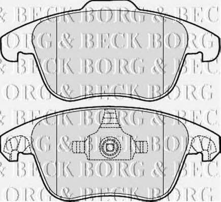 Borg & beck BBP2046 Гальмівні колодки, комплект BBP2046: Приваблива ціна - Купити в Україні на EXIST.UA!