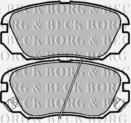 Borg & beck BBP2048 Гальмівні колодки, комплект BBP2048: Купити в Україні - Добра ціна на EXIST.UA!