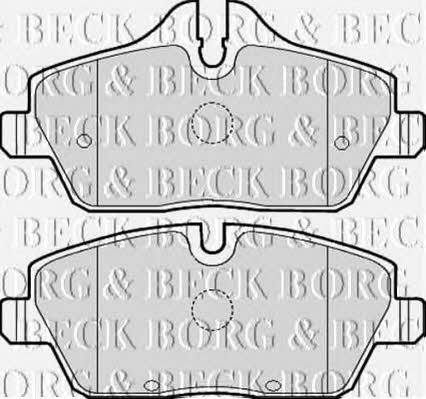 Borg & beck BBP2051 Гальмівні колодки, комплект BBP2051: Купити в Україні - Добра ціна на EXIST.UA!