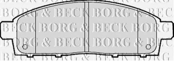 Borg & beck BBP2054 Гальмівні колодки, комплект BBP2054: Купити в Україні - Добра ціна на EXIST.UA!