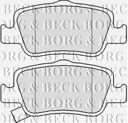 Borg & beck BBP2056 Гальмівні колодки, комплект BBP2056: Купити в Україні - Добра ціна на EXIST.UA!
