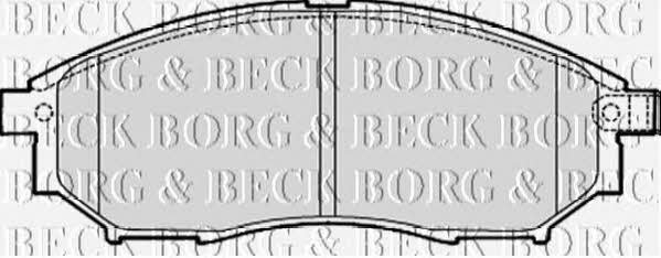 Borg & beck BBP2060 Гальмівні колодки, комплект BBP2060: Купити в Україні - Добра ціна на EXIST.UA!