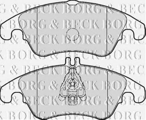 Borg & beck BBP2061 Гальмівні колодки, комплект BBP2061: Купити в Україні - Добра ціна на EXIST.UA!