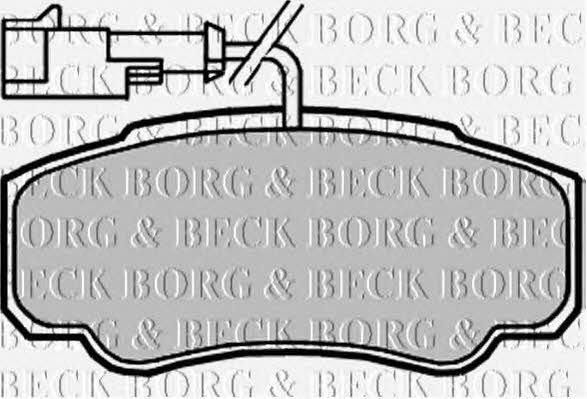 Borg & beck BBP2068 Гальмівні колодки, комплект BBP2068: Купити в Україні - Добра ціна на EXIST.UA!
