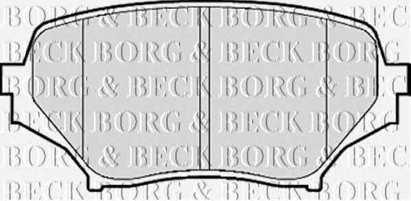 Borg & beck BBP2075 Гальмівні колодки, комплект BBP2075: Купити в Україні - Добра ціна на EXIST.UA!