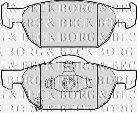 Borg & beck BBP2076 Гальмівні колодки, комплект BBP2076: Купити в Україні - Добра ціна на EXIST.UA!