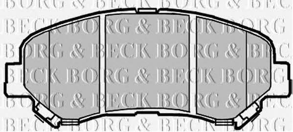 Borg & beck BBP2084 Гальмівні колодки, комплект BBP2084: Купити в Україні - Добра ціна на EXIST.UA!