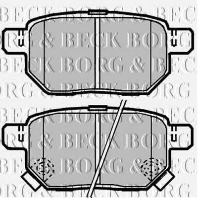 Borg & beck BBP2086 Гальмівні колодки, комплект BBP2086: Купити в Україні - Добра ціна на EXIST.UA!