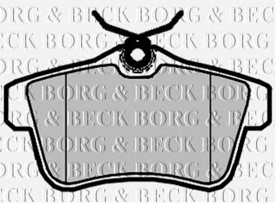 Borg & beck BBP2095 Гальмівні колодки, комплект BBP2095: Купити в Україні - Добра ціна на EXIST.UA!