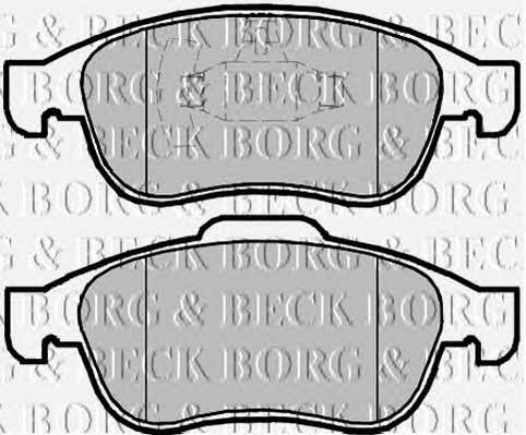Borg & beck BBP2098 Гальмівні колодки, комплект BBP2098: Купити в Україні - Добра ціна на EXIST.UA!