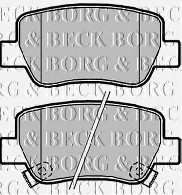 Borg & beck BBP2099 Гальмівні колодки, комплект BBP2099: Купити в Україні - Добра ціна на EXIST.UA!