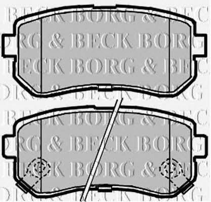 Borg & beck BBP2104 Гальмівні колодки, комплект BBP2104: Приваблива ціна - Купити в Україні на EXIST.UA!