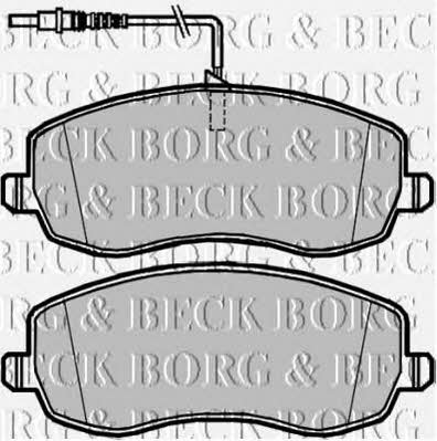 Borg & beck BBP2105 Гальмівні колодки, комплект BBP2105: Купити в Україні - Добра ціна на EXIST.UA!