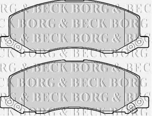 Borg & beck BBP2106 Гальмівні колодки, комплект BBP2106: Купити в Україні - Добра ціна на EXIST.UA!