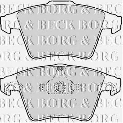 Borg & beck BBP2107 Гальмівні колодки, комплект BBP2107: Купити в Україні - Добра ціна на EXIST.UA!