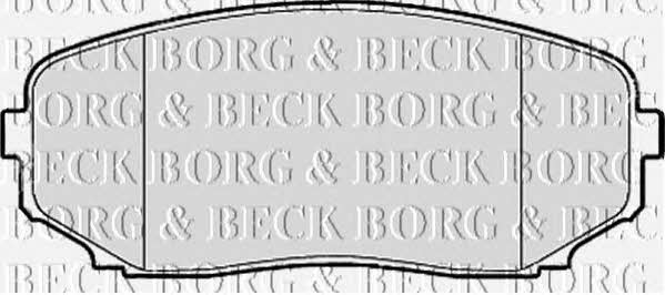 Borg & beck BBP2114 Гальмівні колодки, комплект BBP2114: Купити в Україні - Добра ціна на EXIST.UA!