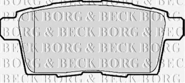 Borg & beck BBP2115 Гальмівні колодки, комплект BBP2115: Купити в Україні - Добра ціна на EXIST.UA!