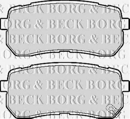 Borg & beck BBP2117 Гальмівні колодки, комплект BBP2117: Купити в Україні - Добра ціна на EXIST.UA!
