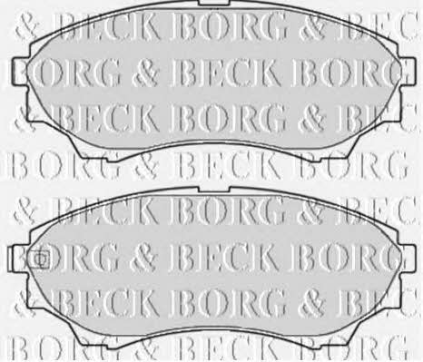 Borg & beck BBP2119 Гальмівні колодки, комплект BBP2119: Купити в Україні - Добра ціна на EXIST.UA!