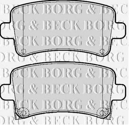 Borg & beck BBP2120 Гальмівні колодки, комплект BBP2120: Купити в Україні - Добра ціна на EXIST.UA!