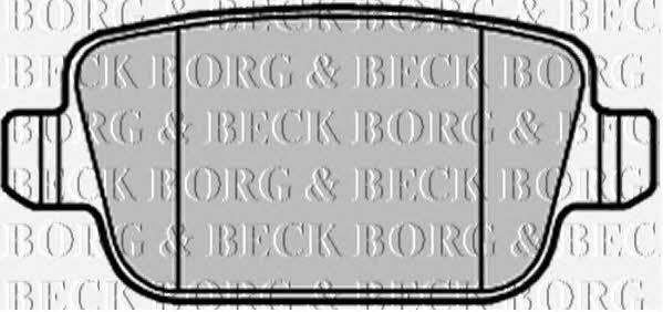 Borg & beck BBP2122 Гальмівні колодки, комплект BBP2122: Купити в Україні - Добра ціна на EXIST.UA!