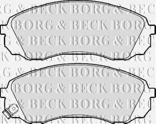 Borg & beck BBP2126 Гальмівні колодки, комплект BBP2126: Купити в Україні - Добра ціна на EXIST.UA!