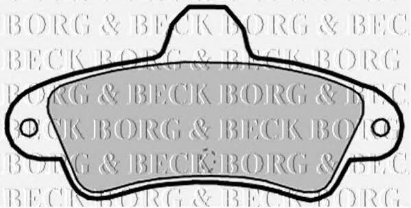 Borg & beck BBP2128 Гальмівні колодки, комплект BBP2128: Купити в Україні - Добра ціна на EXIST.UA!