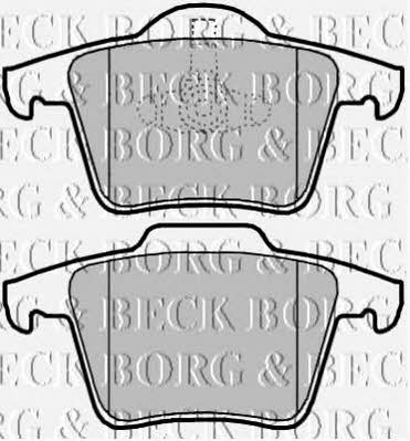 Borg & beck BBP2136 Гальмівні колодки, комплект BBP2136: Купити в Україні - Добра ціна на EXIST.UA!