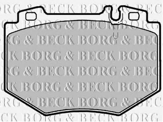 Borg & beck BBP2137 Гальмівні колодки, комплект BBP2137: Купити в Україні - Добра ціна на EXIST.UA!