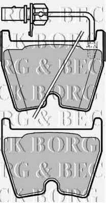 Borg & beck BBP2138 Гальмівні колодки, комплект BBP2138: Купити в Україні - Добра ціна на EXIST.UA!