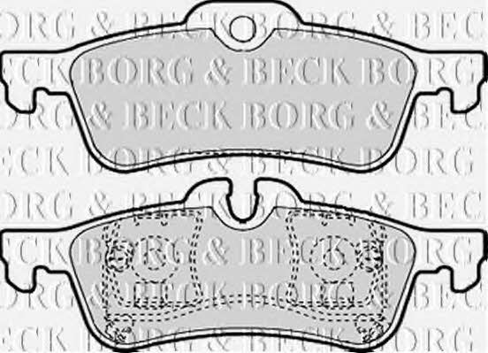 Borg & beck BBP2142 Гальмівні колодки, комплект BBP2142: Купити в Україні - Добра ціна на EXIST.UA!